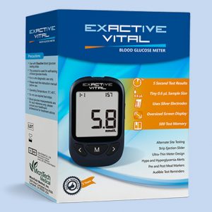 EXACTIVE VITAL/ DIABETIC GLUCOMETER +50 strips