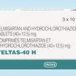 TELTAS- 40 H (TELMISARTAN 40MG/HYDROCHLOROTHIAZIDE 12.5MG) -30 TABLETS