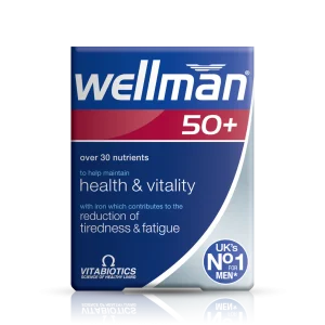 Wellman 50+ is a comprehensive nutritional formula developed to safeguard the special nutritional needs of men aged 50 and above.