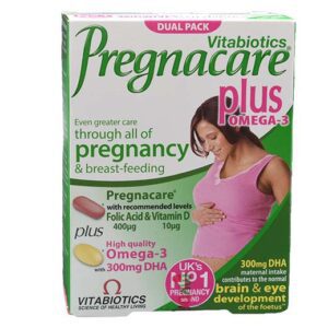 Vitabiotics pregnacare plus omega-3 28 tabs + 28 caps