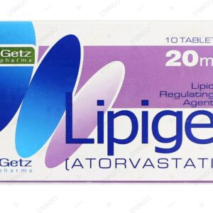 Lipiget 20mg Tablets 10's
