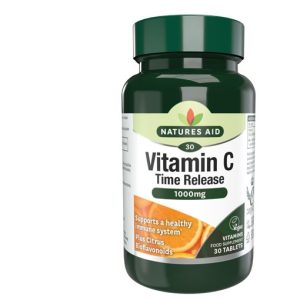 Natures Aid Vitamin C 1000mg Time Release-30’S