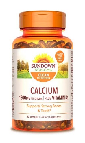 Calcium 1200 Plus Vitamin D3 60 Softgels