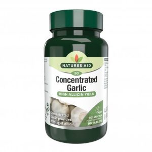 Natures aid Concentrated Garlic High Allicin -90 Tablets
