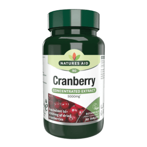 Natures Aid Cranberry 5000mg-90 Tablets