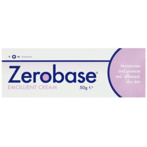 Zerobase emollient cream Moisturizes and protects delicate and sensitive skin in infants.It is non-greasy and fast-absorbing.