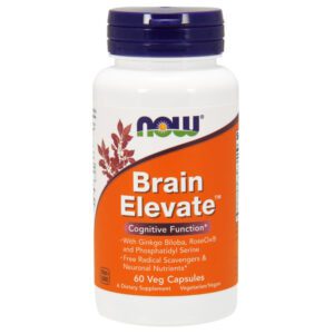 Now Foods Brain Elevate is a dietary supplement , support cognitive function and overall brain health.Provide maximum support and enhancement of brain.