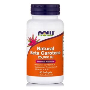 Beta carotene is a powerful antioxidant that supports eye health, skin vitality, and immune function by converting to vitamin A in the body