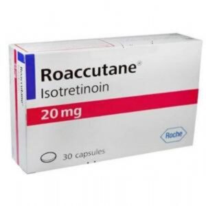 Roaccutane 20mg (isotretinoin)-30 capsules