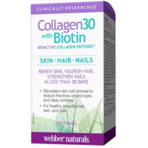 Webber naturals collagen30 with biotin-120 Tablets