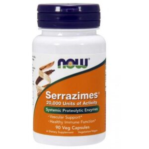 Now serrazimes caps 90's / systemic proteolytic enzymes