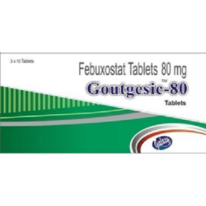 Goutgesic( febuxostat)  80mg -10 tablets