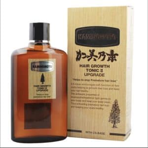 Kaminomoto Hair Growth Tonic II for hair loss treatment and natural hair regrowth solution