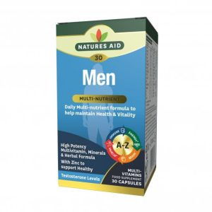 Discover the best daily multivitamin for men’s health. Nature’s Aid Men’s Multivitamins & Minerals support energy and overall wellness for active men.
