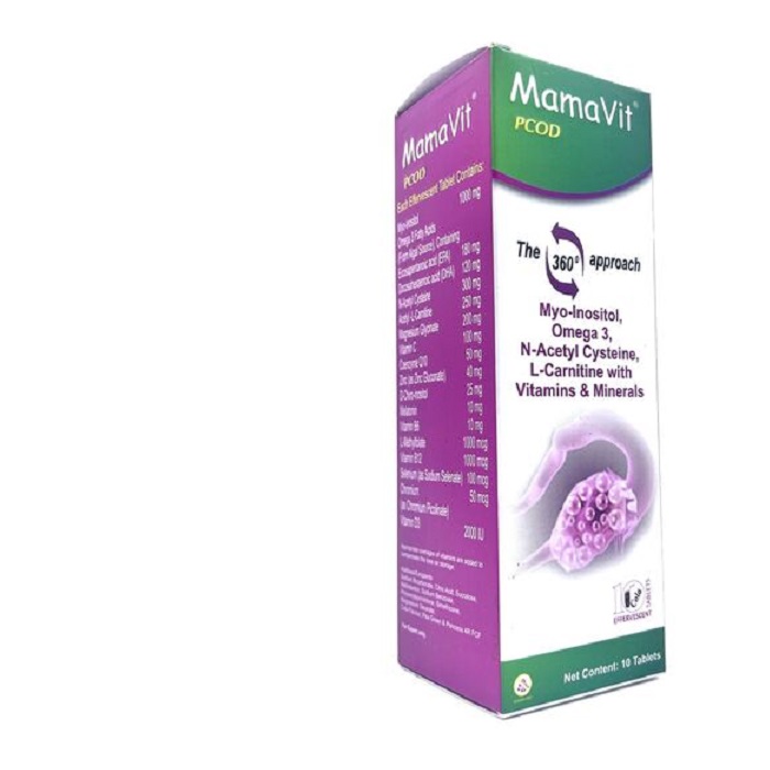 Mamavit Pcod is a multi-vitamin, multi-mineral supplement which improves hormonal balance, increases insulin sensitivity and reduces oxidative stress.