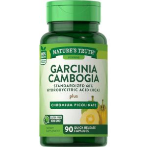 Support your weight management goals with Nature's Truth's Garcinia Cambogia. Premium quality formula to help you stay on track naturally