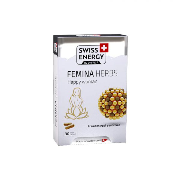 Swiss Energy femina Herbs Vegan-30 Capsules