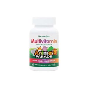 Animal Parade multivitamins,each chewable supplies 16 vitamins & 8 minerals,suitable for children age 2 years plus and are Gluten free and Hypo-allergenic.