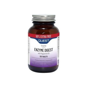 Enzyme Digest supports digestion and nutrient absorption with powerful enzymes that break down proteins, fats, and carbs for gut health.
