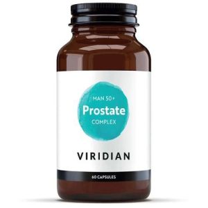 Prostate Complex Man 50+ supports prostate health, urinary function, and vitality with key nutrients like saw palmetto, zinc, and lycopene.