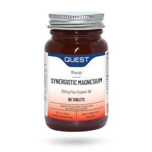 Support your nervous system and energy levels with Magnesium + B6. Helps reduce fatigue, improve muscle function, and promote relaxation.