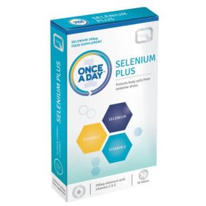 Selenium 200µg is a vital antioxidant supplement that supports immune health, thyroid function, and cell protection against oxidative stress.