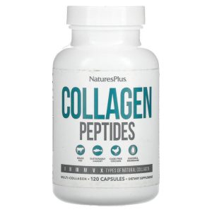 Collagen Peptides Capsules support skin, hair, nails, joints, and overall wellness by promoting collagen production and healthy aging