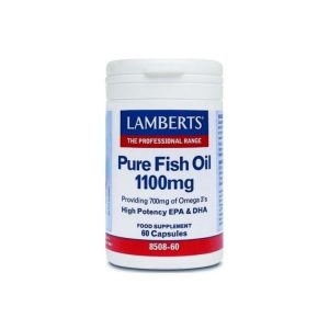 Lamberts Pure Fish Oil 1100mg-60 Capsules