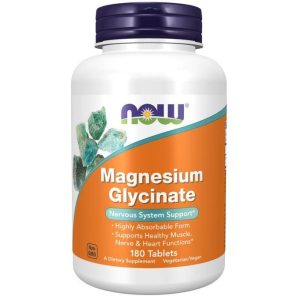 Relax, sleep better, and support muscles with Magnesium Glycinate—highly absorbable, gentle on the stomach, and stress-reducing