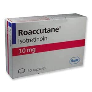 Roaccutane acne treatment capsules for severe acne and acne scar prevention