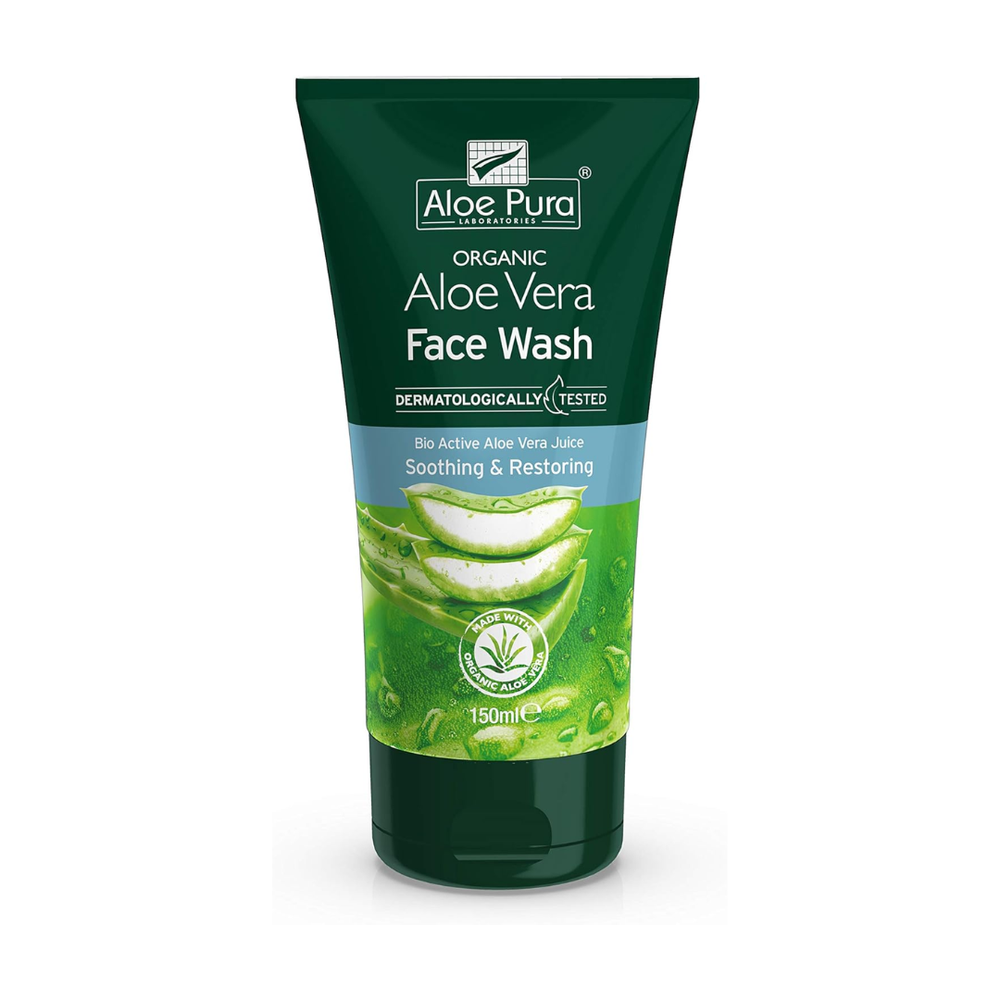 Cleanse and refresh your skin with Aloe Vera Face Wash. A soothing and restoring facial cleanser that hydrates and calms irritation