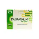Duspatalin Retard 200mg Capsules containing mebeverine hydrochloride for IBS symptom relief